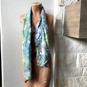Silk Watercolor Scarf